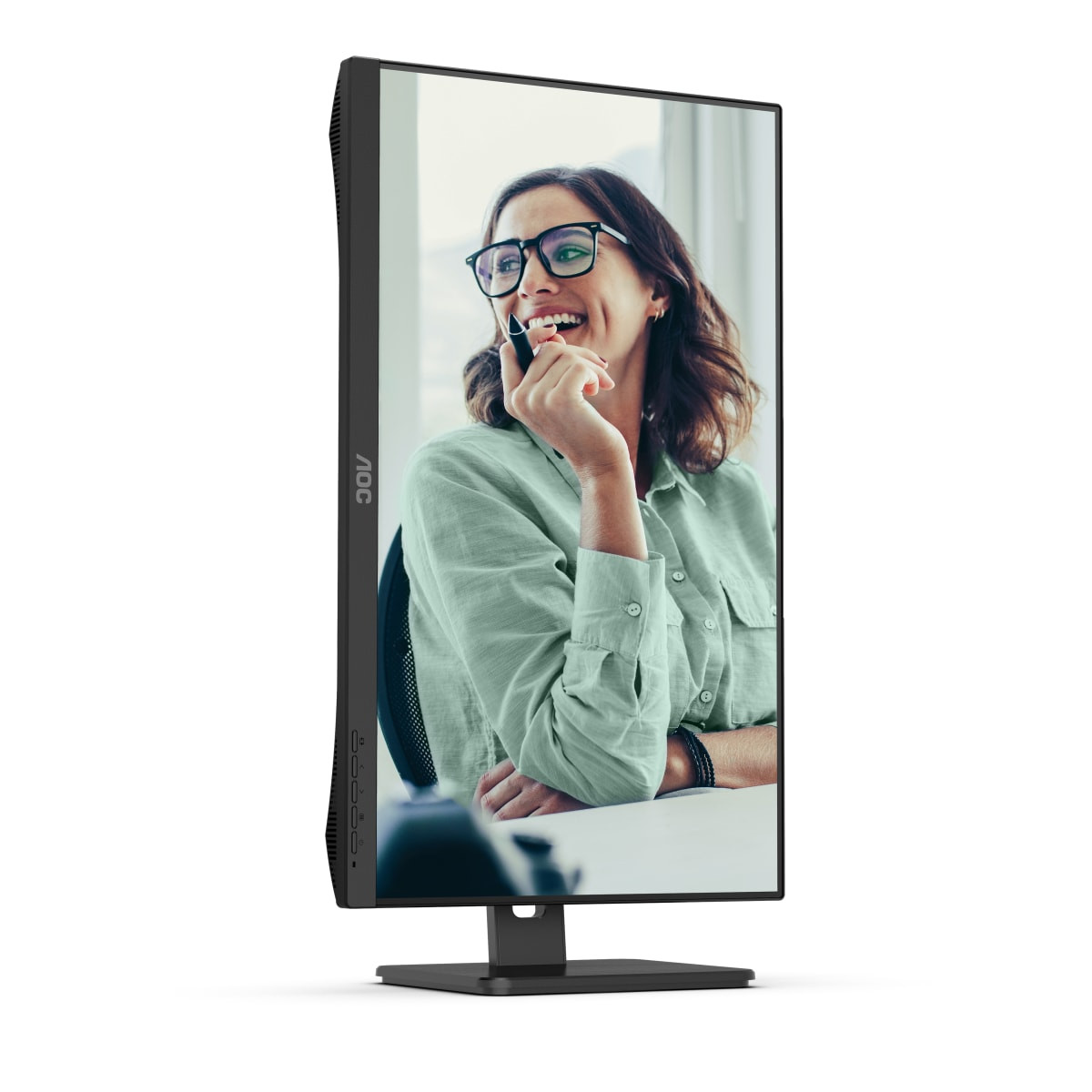 Монитор AOC Q27P3CV, 27", IPS, QHD 2560x1440, 75Hz, 14ms, USB-C, HDMI