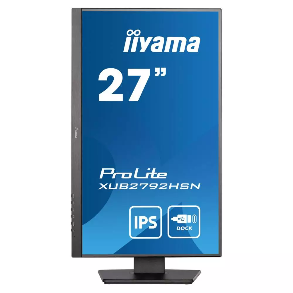Οθόνη IIYAMA ProLite XUB2792HSN-B5 27", IPS, FHD 1920x1080, 75Hz, 4ms, HDMI, DisplayPort, USB-C