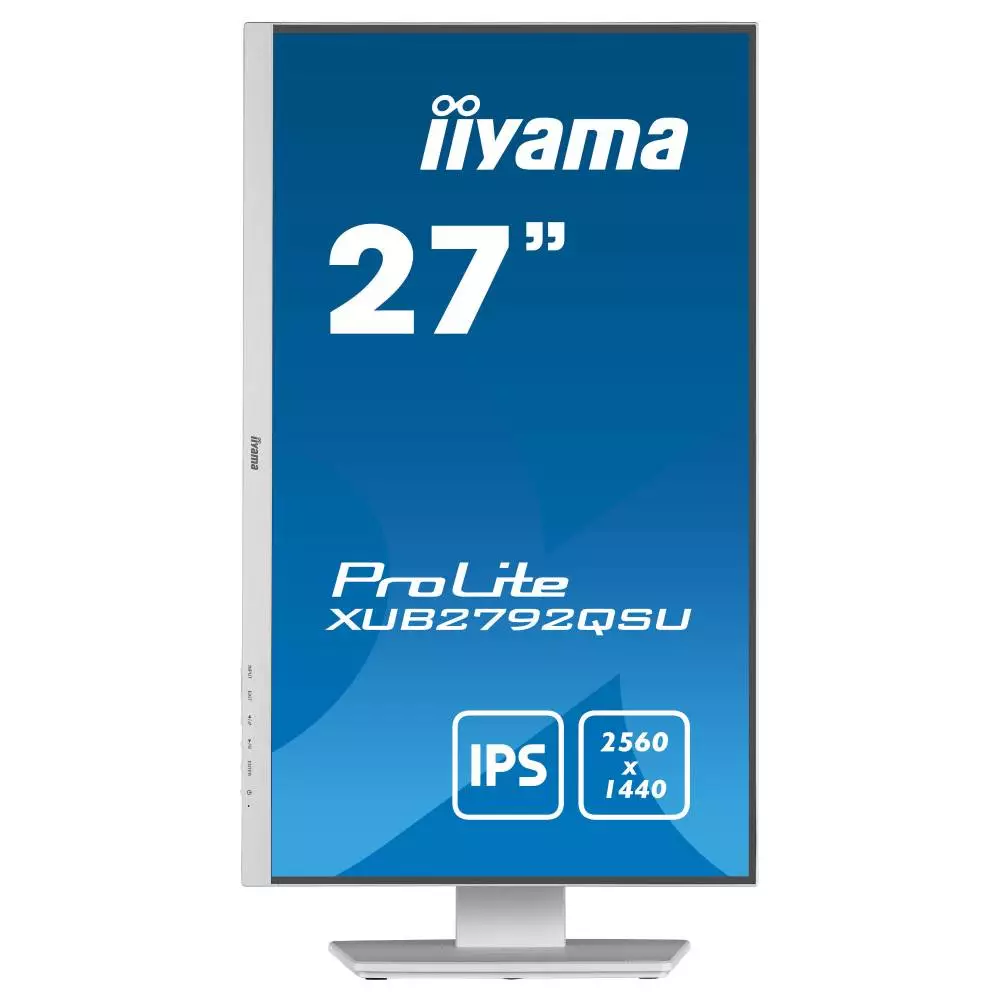 Монитор IIYAMA ProLite XUB2792QSU-W5 27", IPS, WQHD 2560x1440, 75Hz, 5ms,HDMI, DVI, DisplayPort, USB