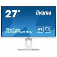 Монитор IIYAMA ProLite XUB2792HSU-W5 27", IPS, FHD 1920x1080, 75Hz, 4ms, VGA, HDMI, DisplayPort