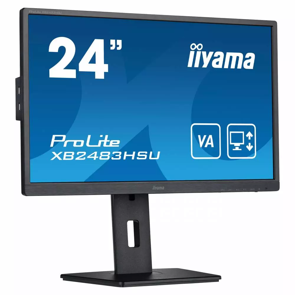 Монитор IIYAMA ProLite XB2483HSU-B5 23.8", VA, FHD 1920x1080, 75Hz, 4ms, HDMI, DisplayPort