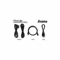 Монитор IIYAMA ProLite XB2483HSU-B5 23.8", VA, FHD 1920x1080, 75Hz, 4ms, HDMI, DisplayPort