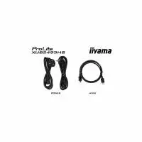 Монитор IIYAMA ProLite XUB2493HS-B5 23.8" , IPS, FHD 1920x1080, 75Hz, 4ms,HDMI, DisplayPort