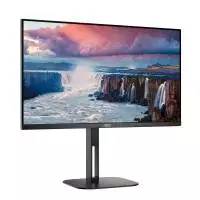 Монитор AOC Q27V5C/BK, 27", IPS, QHD 2560x1440, 75Hz, 1ms, HDMI, DP, USB-C, AMD FreeSync