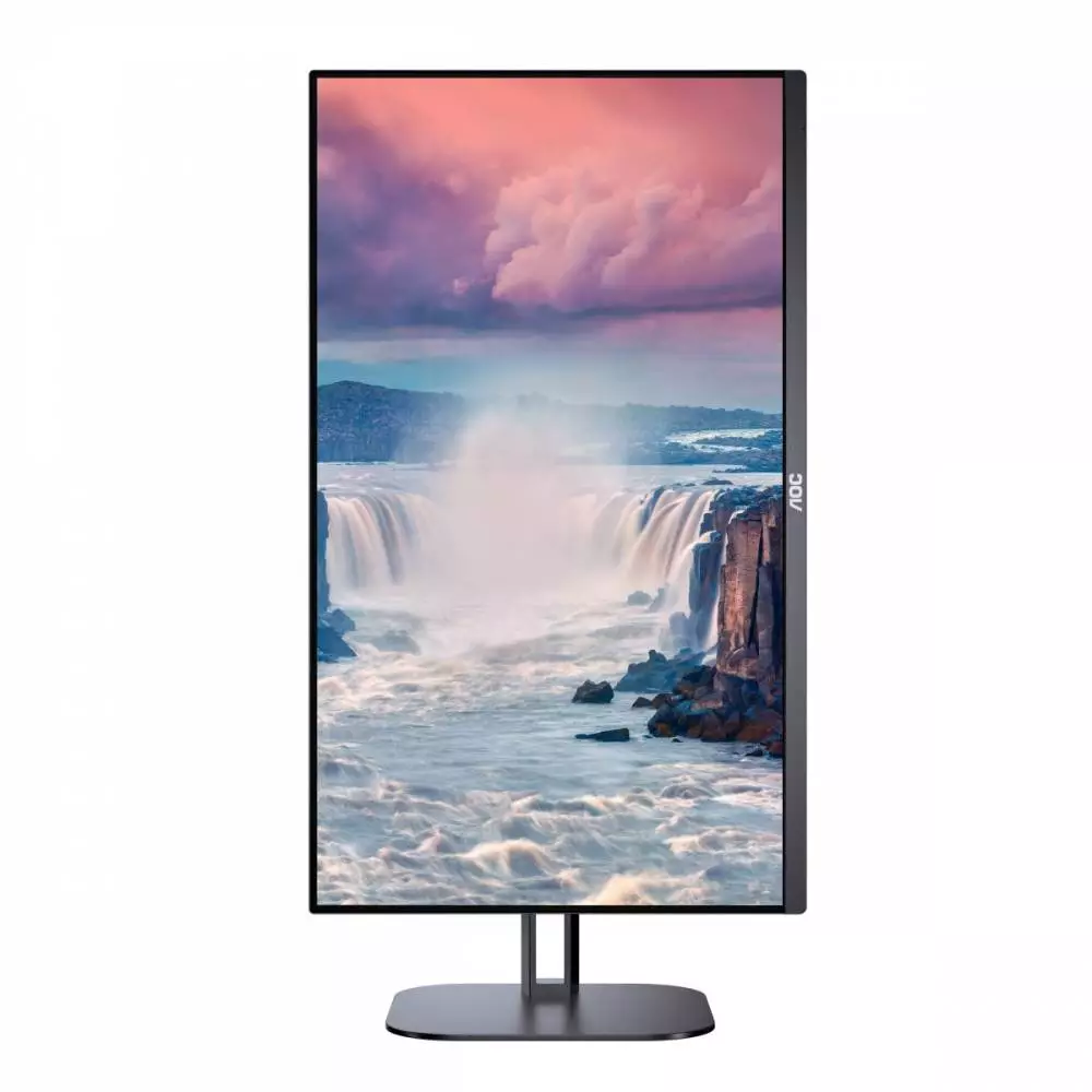 Монитор AOC Q27V5C/BK, 27", IPS, QHD 2560x1440, 75Hz, 1ms, HDMI, DP, USB-C, AMD FreeSync