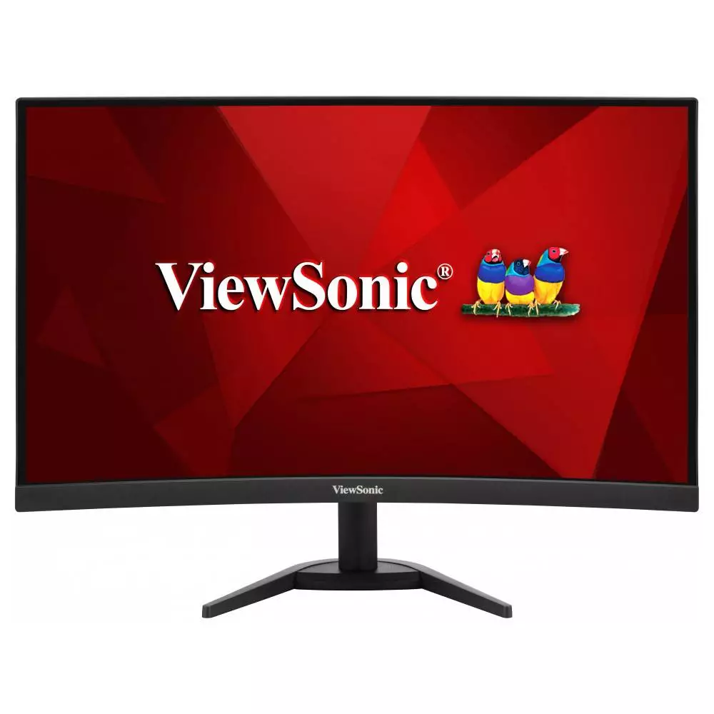 Монитор ViewSonic VX2468-PC-MHD, 23.6", VA Curved, FHD 1920x1080, 165Hz, 1ms, HDMI, DP, AMD FreeSync