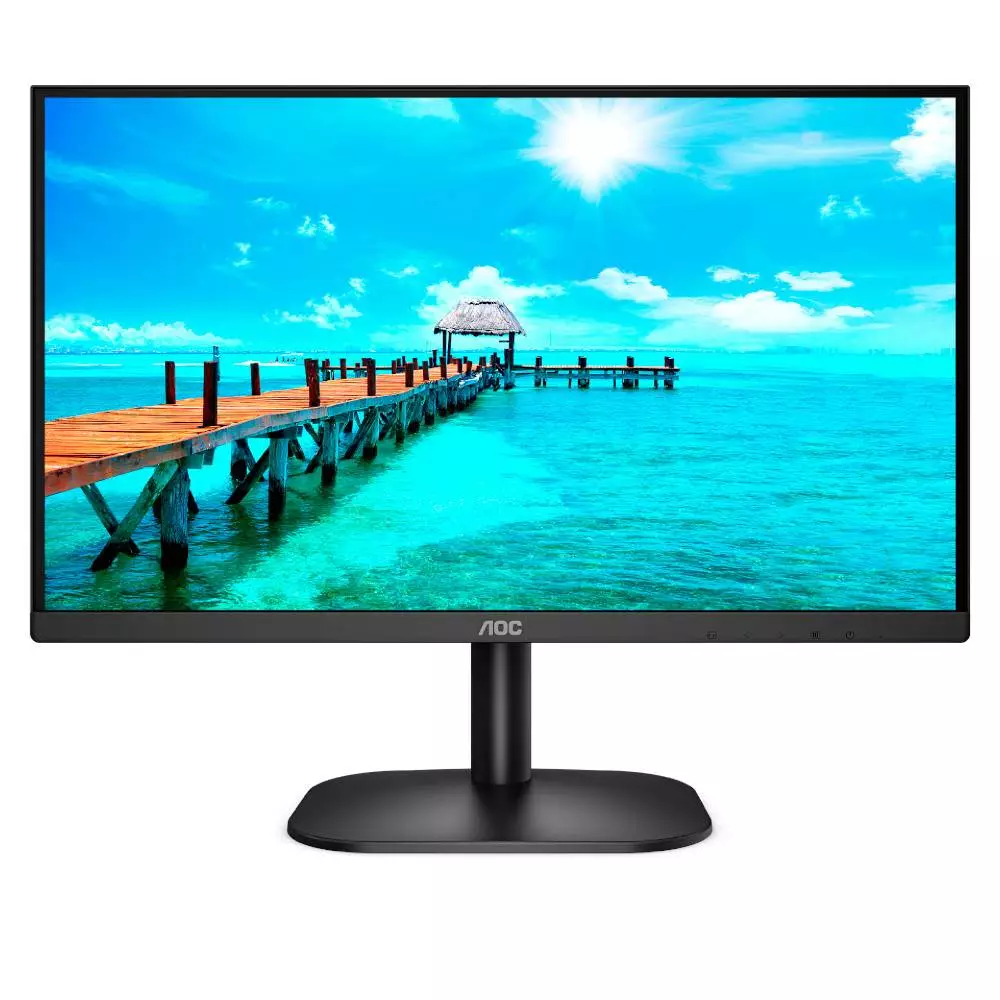 Монитор AOC 22B2AM 21.5", VA, FHD 1920x1080, 75Hz, 4ms, HDMI, VGA, Speakers
