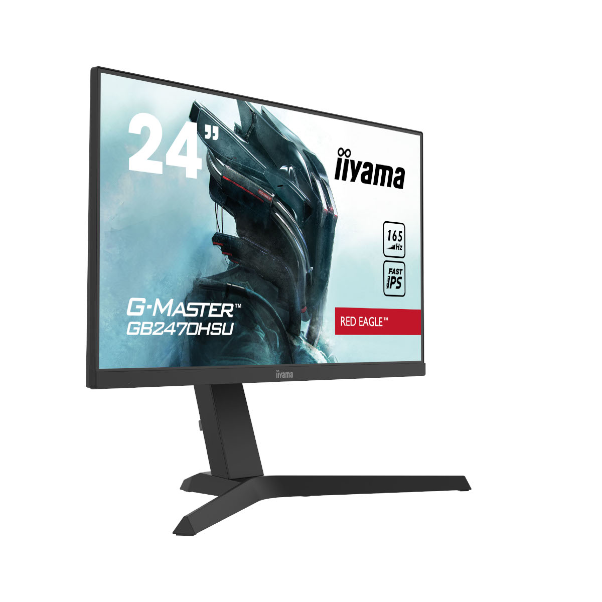 Монитор IIYAMA GB2470HSU-B1, 23.8", IPS, FHD 1920x1080, 165Hz, 0.8ms, HDR, AMD FreeSync Premium