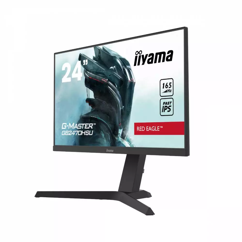 Монитор IIYAMA GB2470HSU-B1, 23.8", IPS, FHD 1920x1080, 165Hz, 0.8ms, HDR, AMD FreeSync Premium