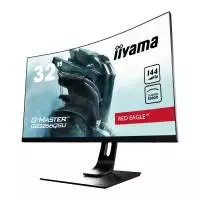 Монитор IIYAMA G-MASTER GB3266QSU-B1, 31.5", VA Curved, QHD 2560x1440, 144Hz, 1ms, HDR, HDMI, DP, AMD FreeSync Premium