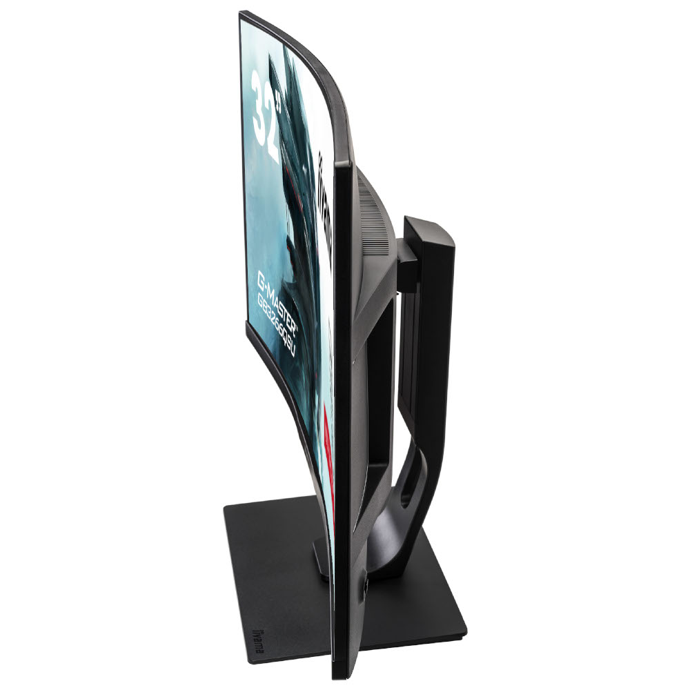 Монитор IIYAMA G-MASTER GB3266QSU-B1, 31.5", VA Curved, QHD 2560x1440, 144Hz, 1ms, HDR, HDMI, DP, AMD FreeSync Premium