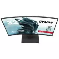 Монитор IIYAMA G-MASTER GB3266QSU-B1, 31.5", VA Curved, QHD 2560x1440, 144Hz, 1ms, HDR, HDMI, DP, AMD FreeSync Premium