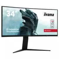 Монитор IIYAMA G-MASTER GB3466WQSU-B1, 34", VA Curved, 3440x1440, 144Hz, 1ms, HDR, AMD FreeSync Premium 
