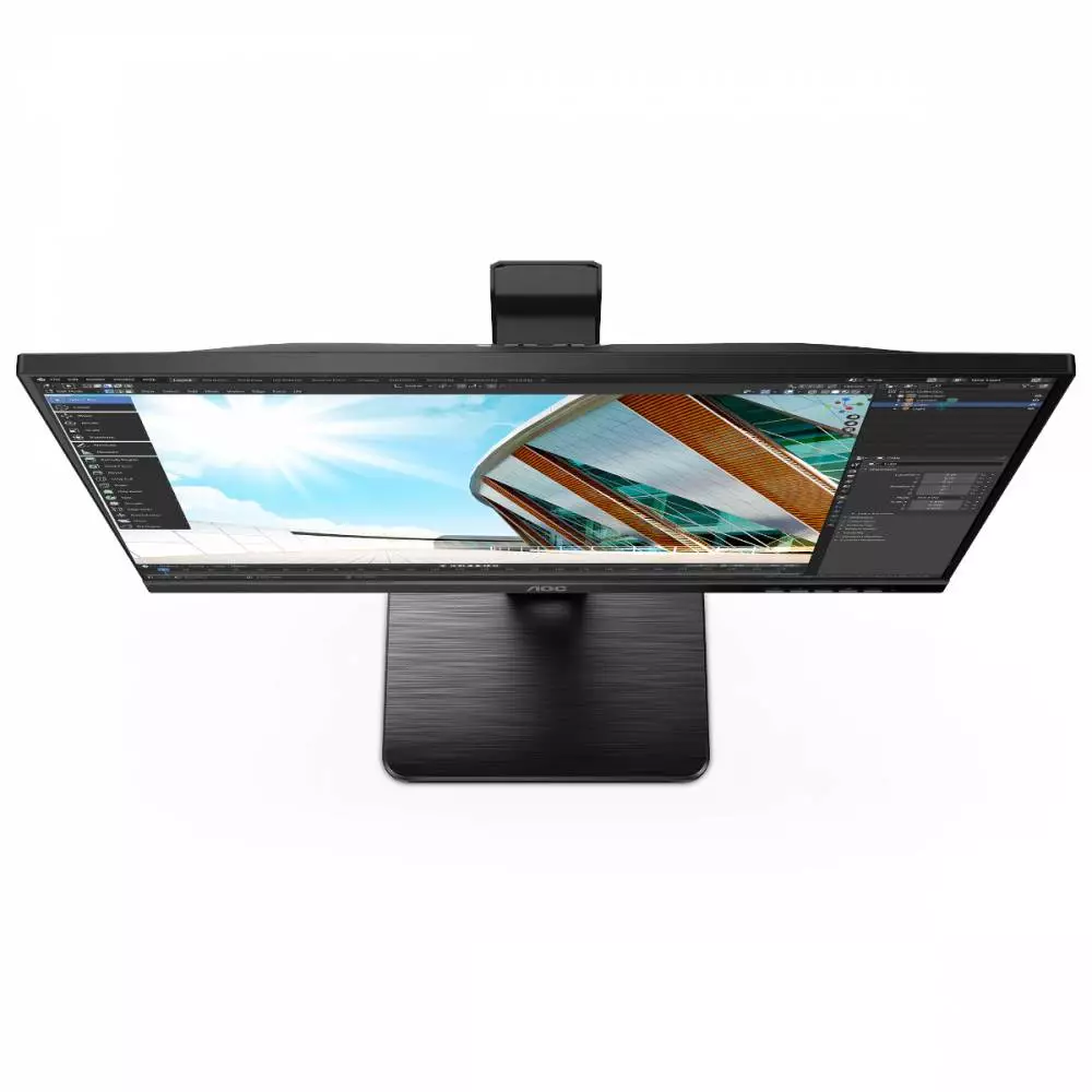 Монитор AOC 27P2C, 27", IPS, FHD 1920x1080, 75Hz, 4ms, KVM, USB Type-C, DP