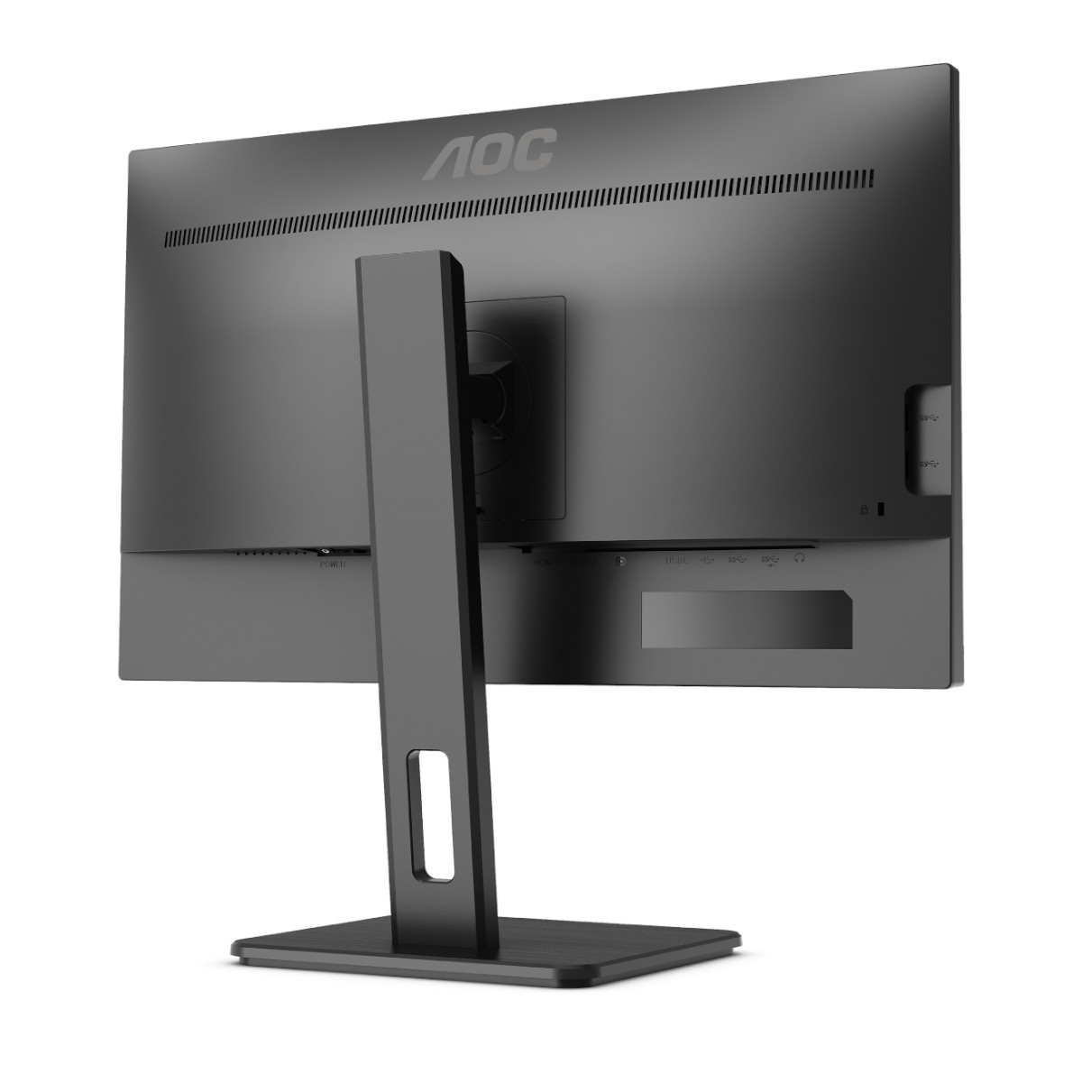 Monitor AOC 24P2C, 23.8", IPS, FHD 1920x1080, 75Hz, 4ms, USB-C, KVM, DP, HDMI