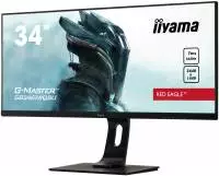 Монитор IIYAMA G-MASTER GB3461WQSU-B1, 34", IPS, 3440x1440, 144Hz, 1ms, HDR, AMD FreeSync Premium 