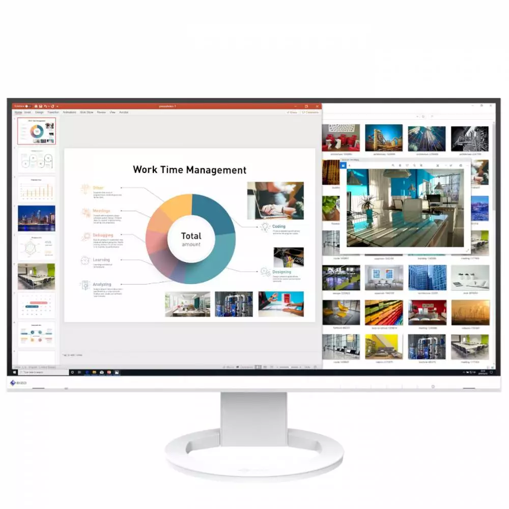 Монитор EIZO EV2760-WT, 27", IPS, QHD 2560x1440, 60Hz, 5ms, 10 bit LuT, DP, HDMI, DVI, USB