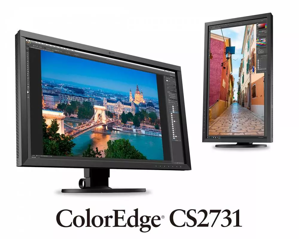 Монитор EIZO CS2731, 27", IPS, QHD 2560x1440, 60Hz, 10ms, 16-bit LuT, AdobeRGB >99%, DP, DVI, HDMI, USB-C