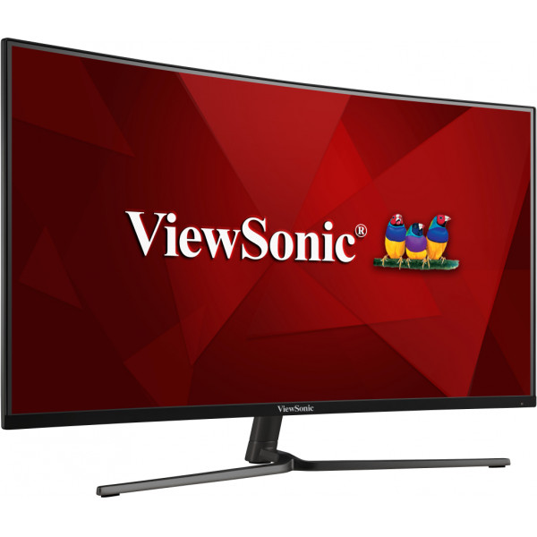 Монитор ViewSonic VX3258-2KPC-MHD, 31.5", VA Curved, QHD 2560x1440, 144Hz, 1ms, HDMI, DP, AMD FreeSync 
