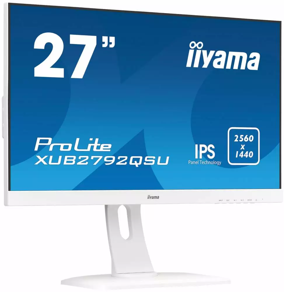 Οθόνη IIYAMA ProLite XUB2792QSU-W1, 27", IPS, QHD 2560x1440, 70Hz, 5ms, HDMI, DP, USB