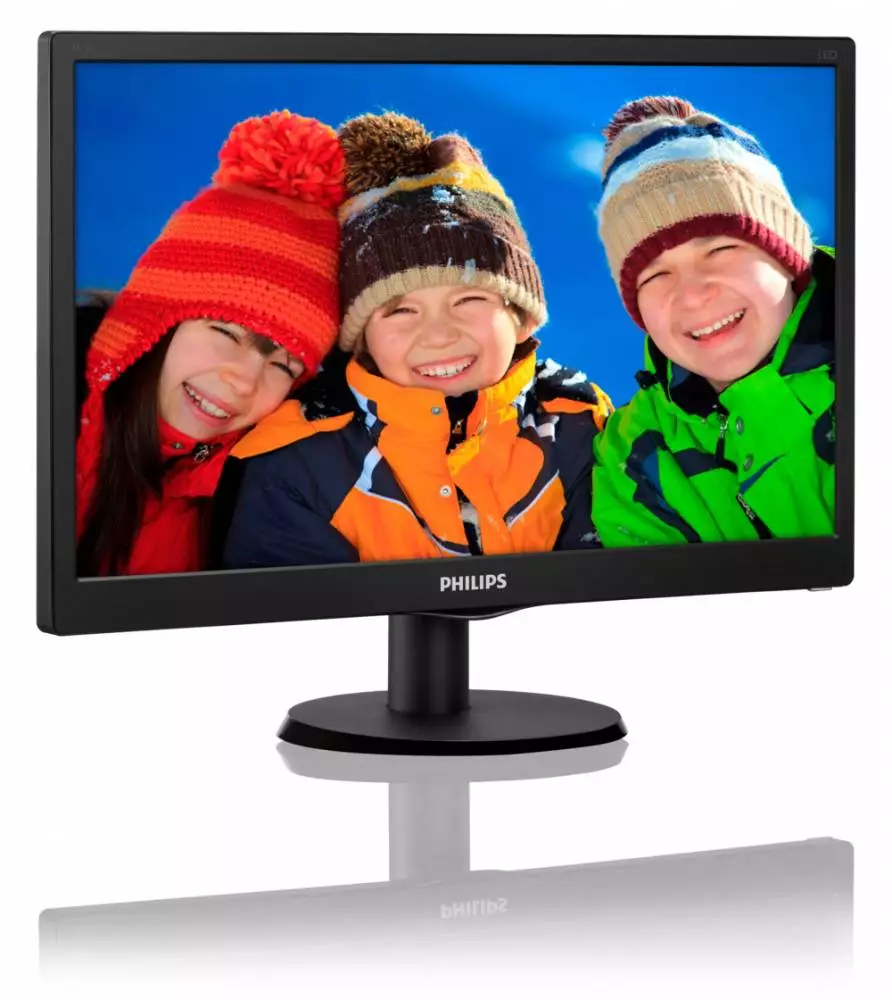 Монитор Philips 203V5LSB26/10, 19.5", TN, 1600x900, 60Hz, 5ms, VGA