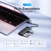 Orico хъб HUB USB3.0 4 port Black - PAPW4A-U3-015-BK