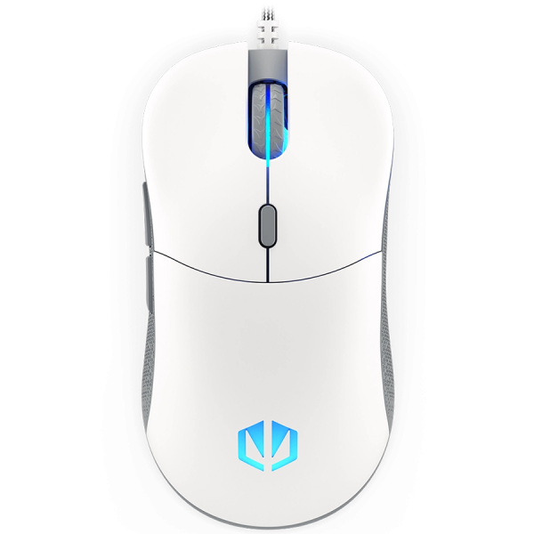 Геймърска мишка ENDORFY GEM Plus Onyx White - EY6A011