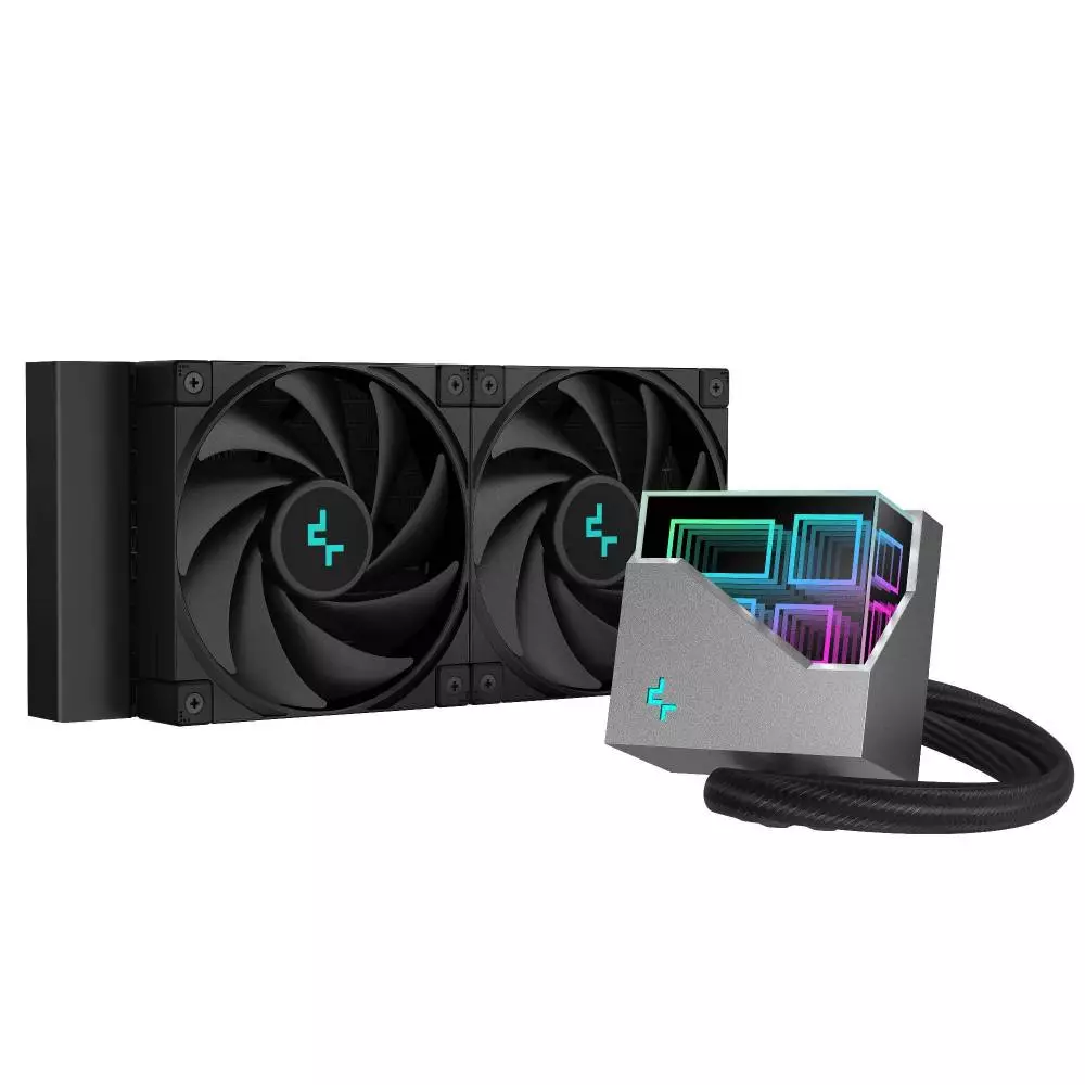 Wasserkühlung für CPU DeepCool LT520 Water Cooling ARGB, Infinity mirror design