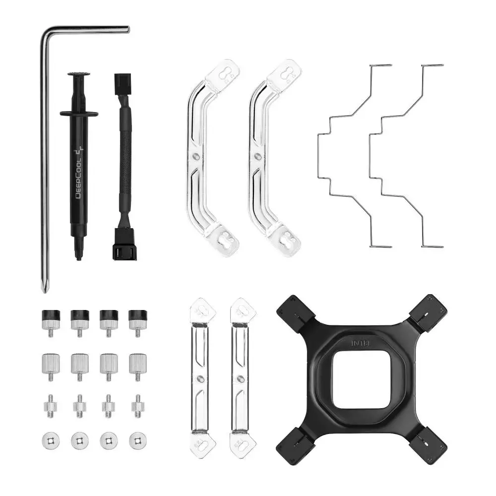 Охладител за процесор DeepCool AK500 White CPU Cooler