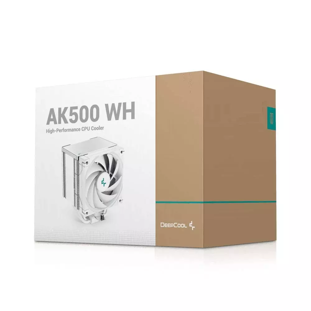 Охладител за процесор DeepCool AK500 White CPU Cooler