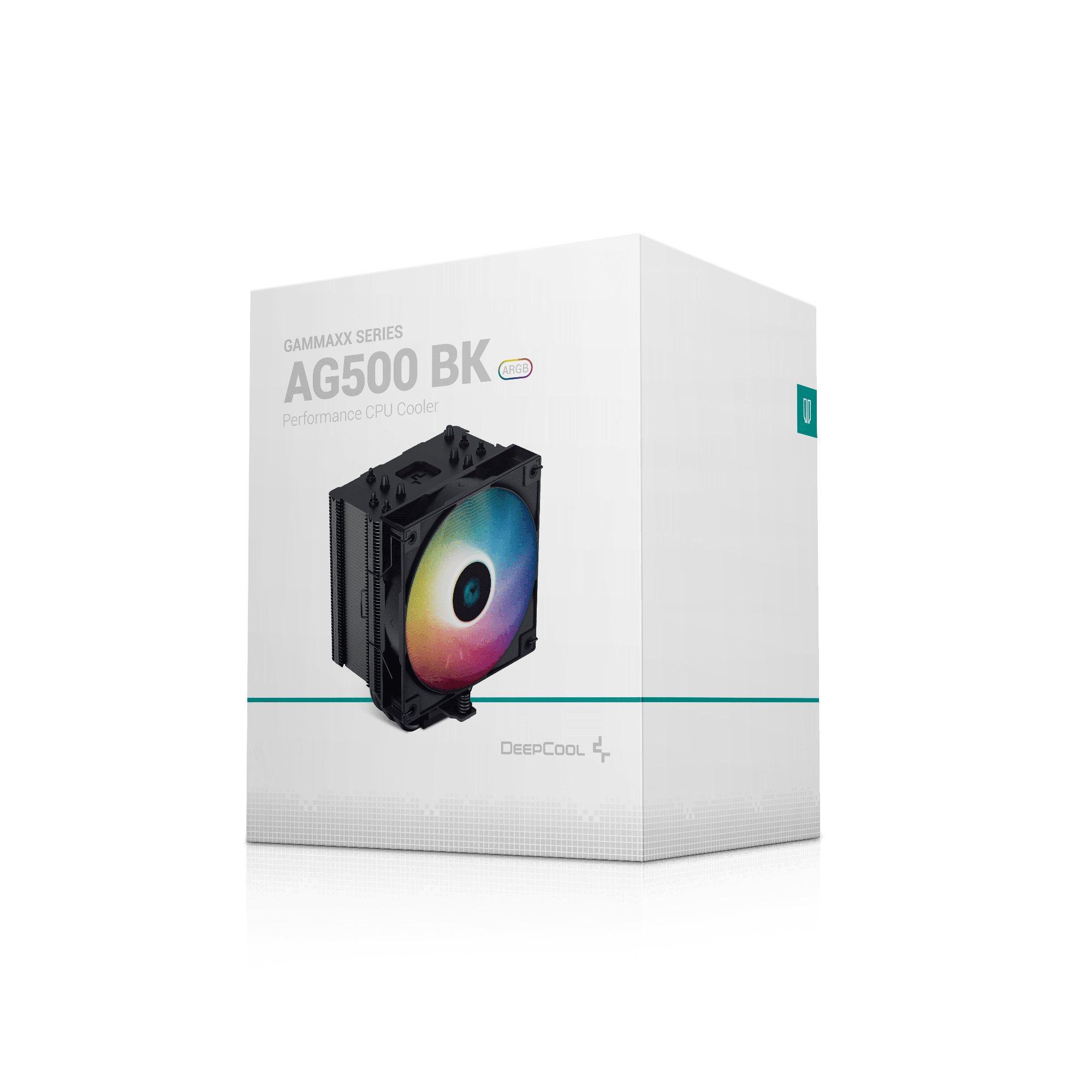 Охладител за процесор DeepCool AG500 Black ARGB CPU Cooler