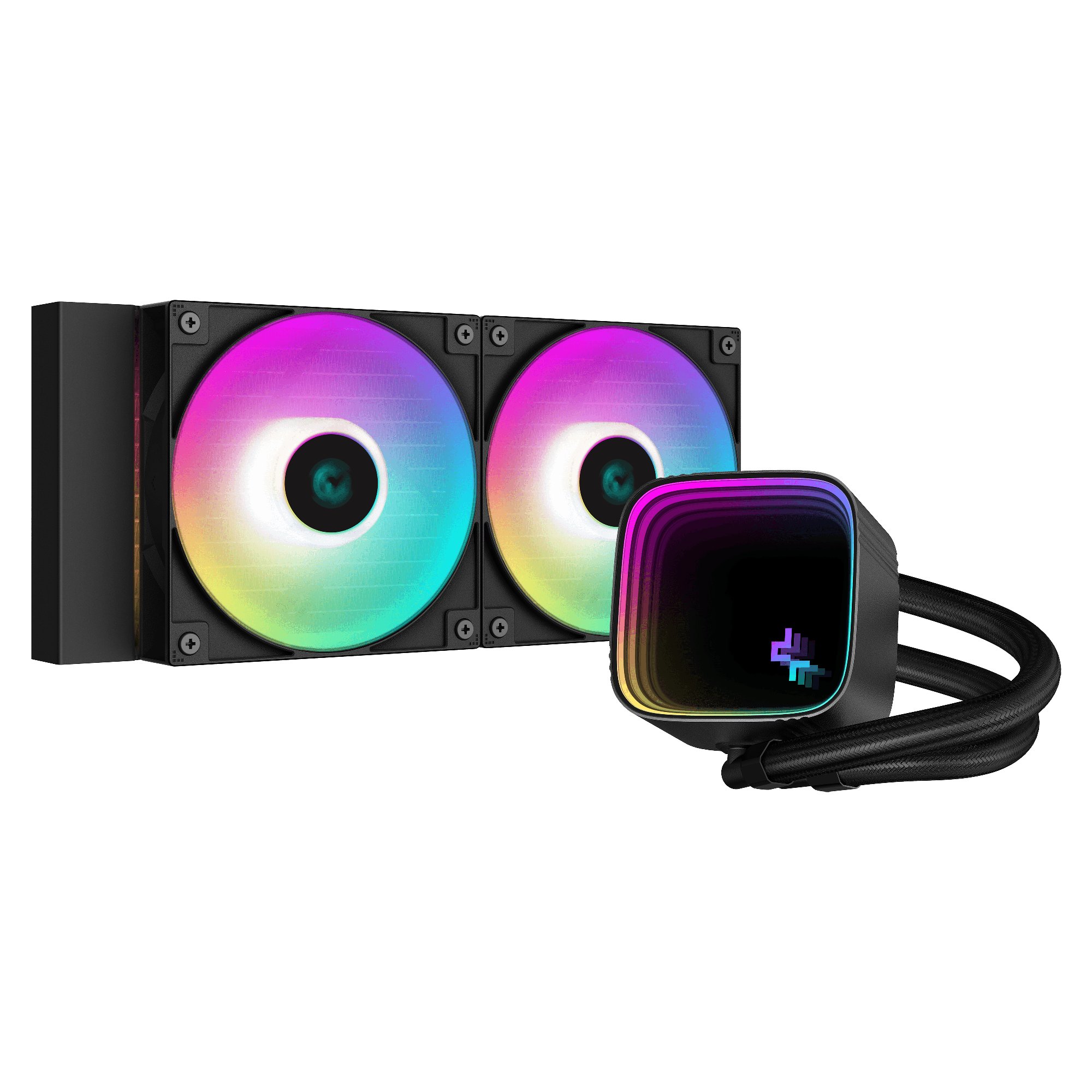 Водно охлаждане за процесор DeepCool LS520 SE ARGB Water Cooling, Infinity mirror design
