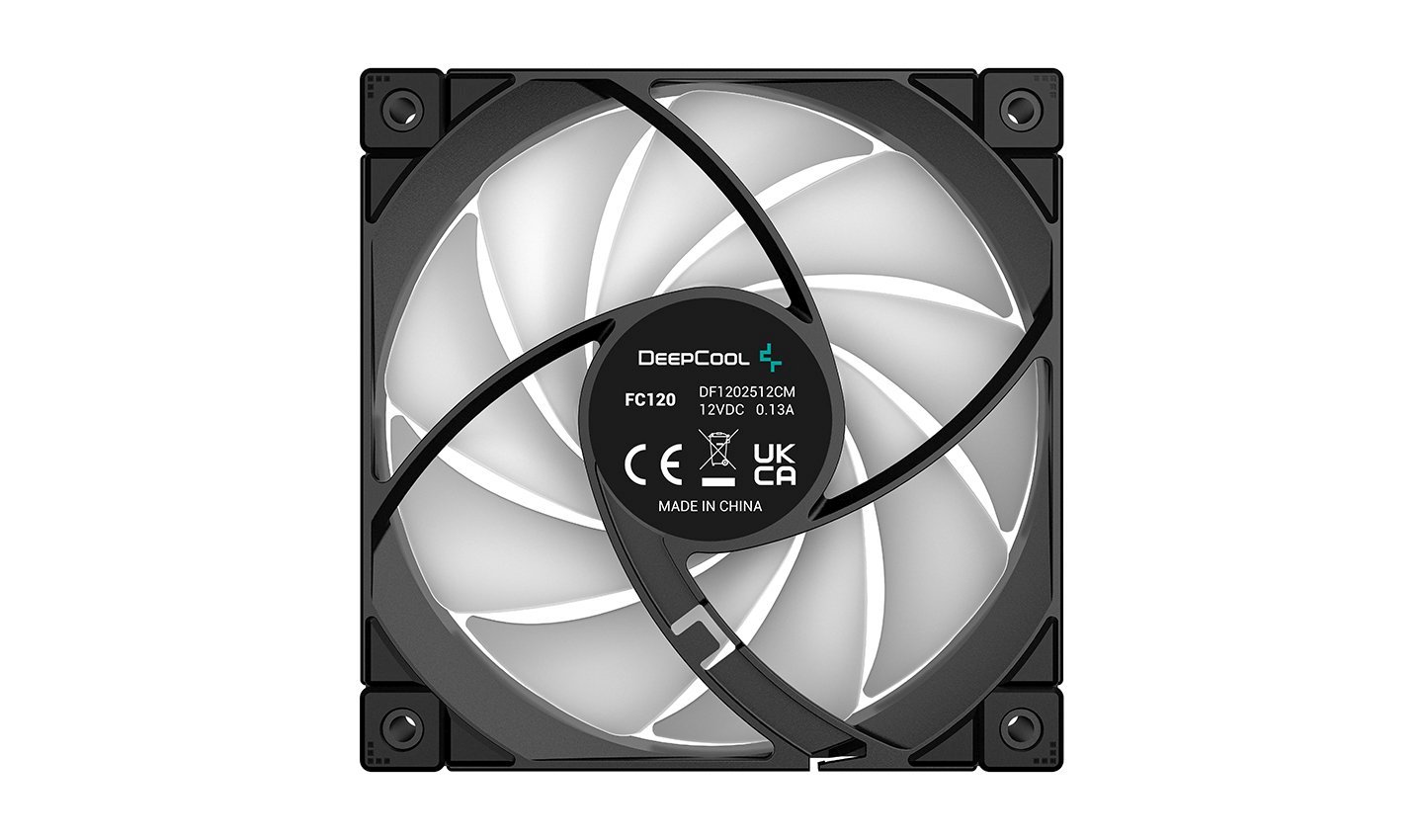 Set ventilatoare DeepCool FC120 Black ARGB Fan Pack 3-in-1 3x120mm