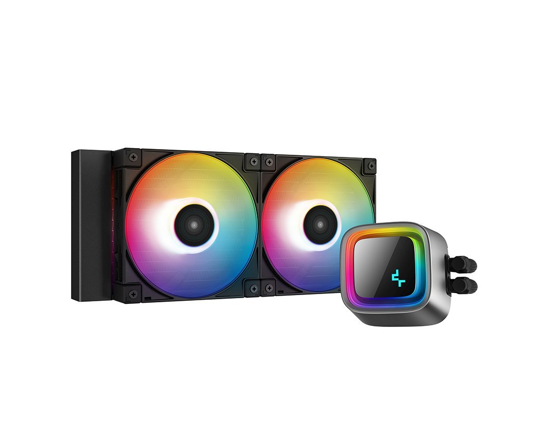 Водно охлаждане за процесор DeepCool LS520 ARGB Water Cooling, Infinity mirror design