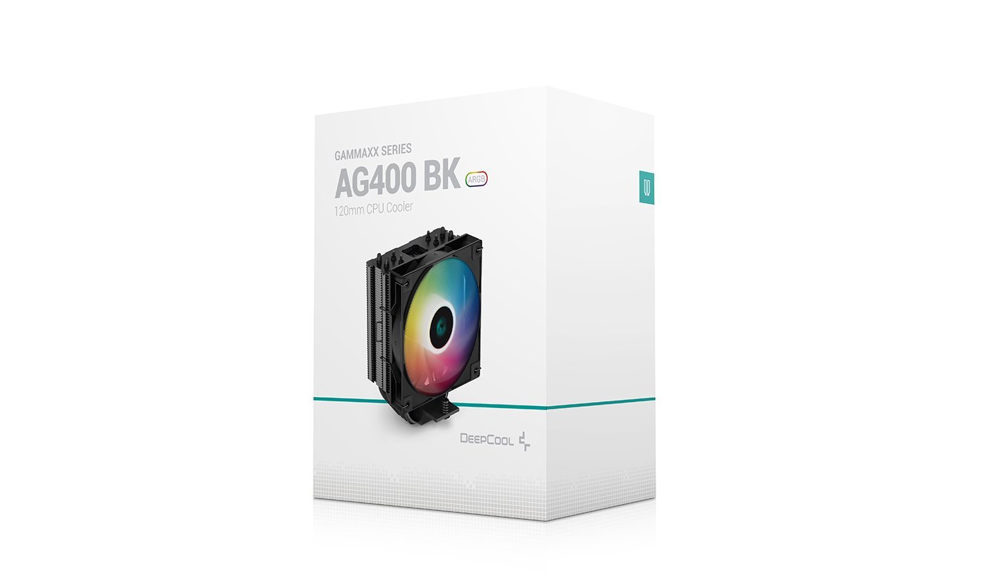 Охладител за процесор DeepCool AG400 BK ARGB CPU Cooler