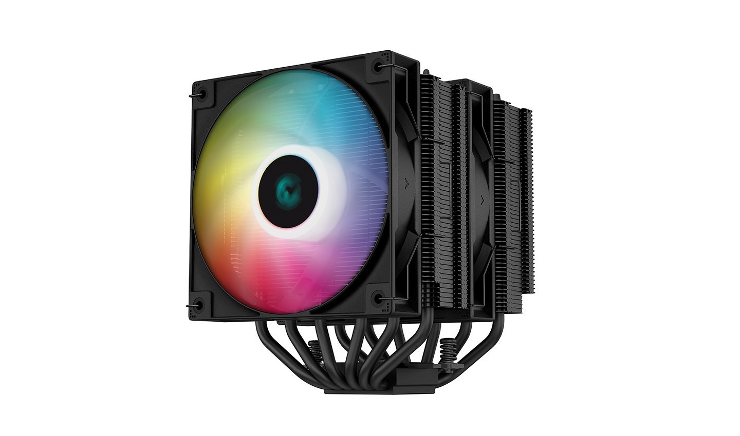 Охладител за процесор DeepCool AG620 BK ARGB Dual-Tower CPU Cooler