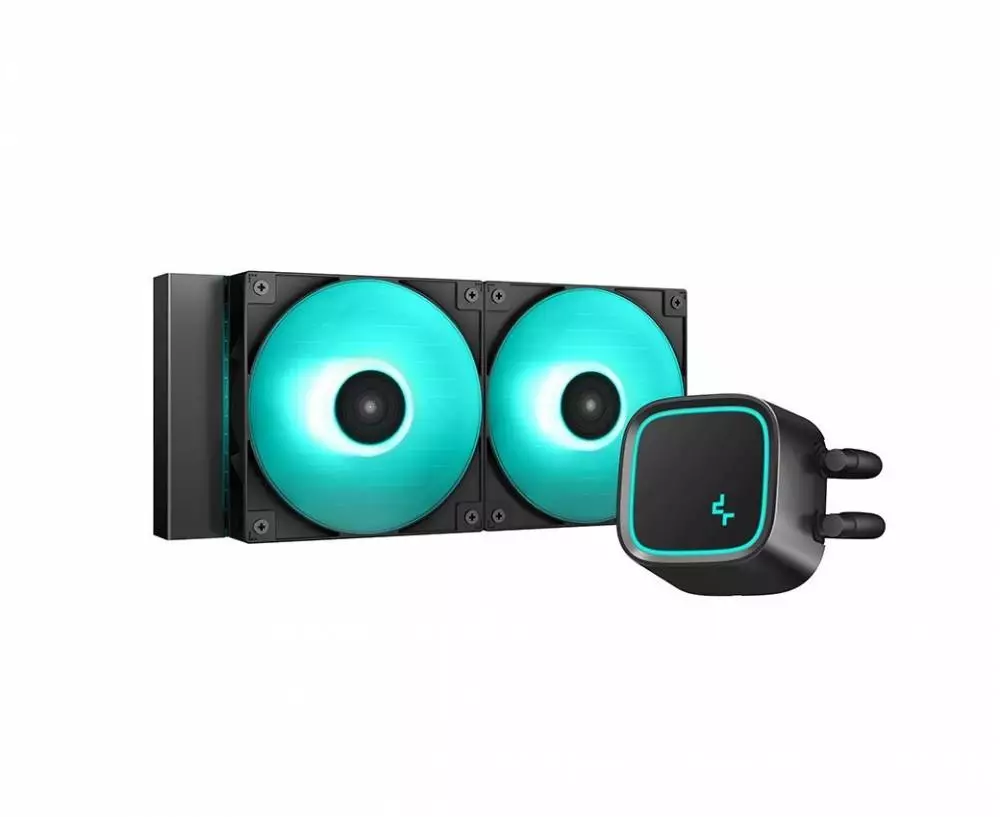 Raffreddamento a liquido per processore DeepCool LE500 MARRS Water Cooling Green LED