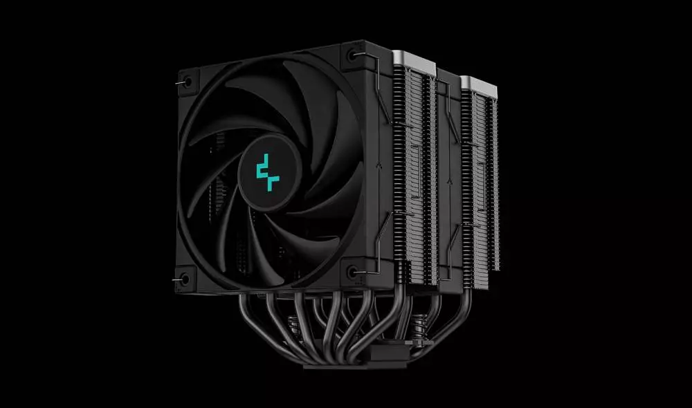 Охладител за процесор DeepCool AK620 Zero Dark Dual-Tower CPU Cooler
