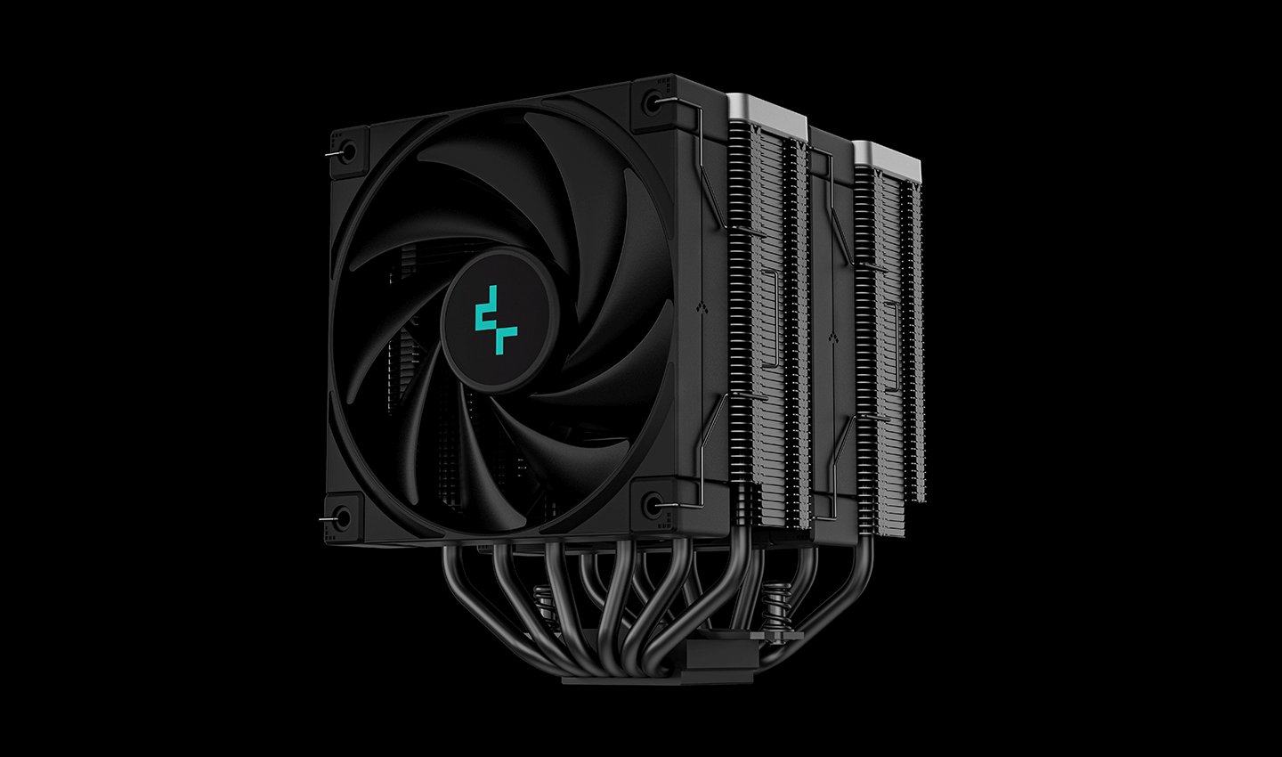 Охладител за процесор DeepCool AK620 Zero Dark Dual-Tower CPU Cooler