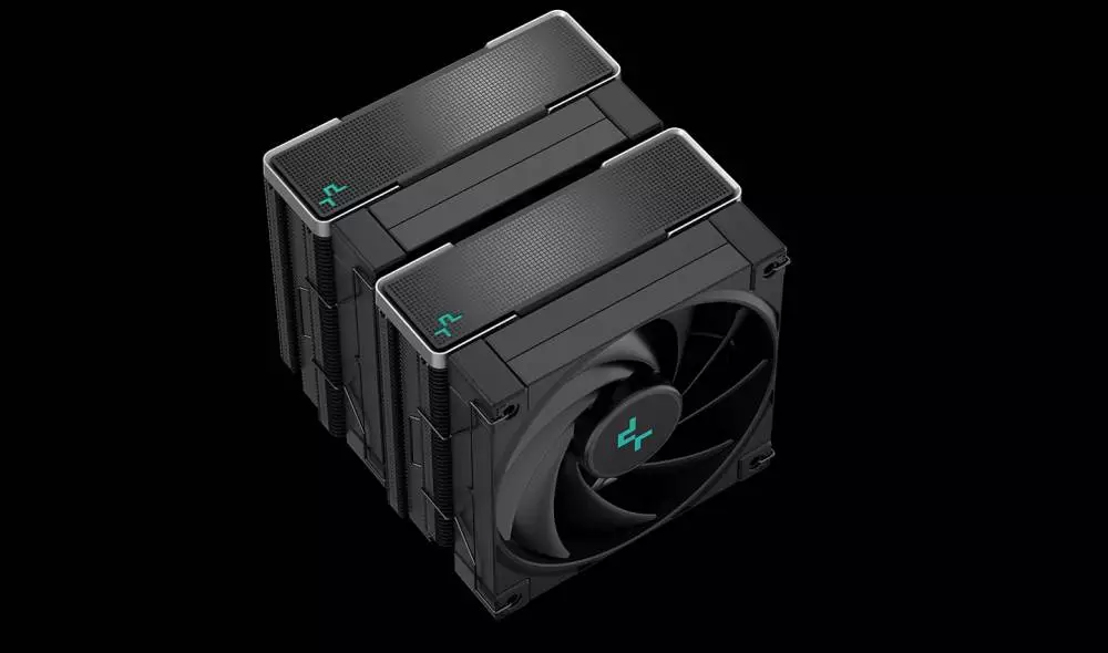 Охладител за процесор DeepCool AK620 Zero Dark Dual-Tower CPU Cooler