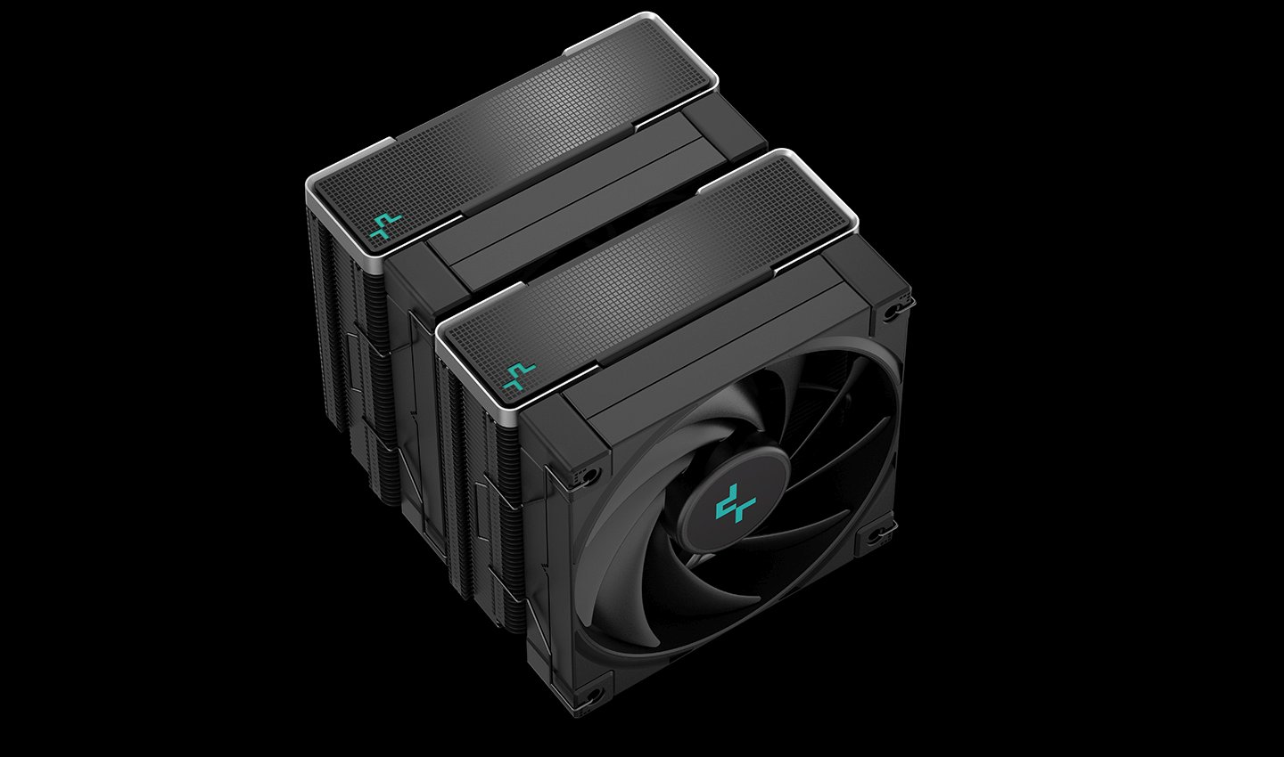 Охладител за процесор DeepCool AK620 Zero Dark Dual-Tower CPU Cooler