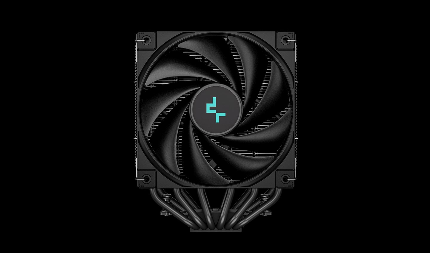 Охладител за процесор DeepCool AK620 Zero Dark Dual-Tower CPU Cooler