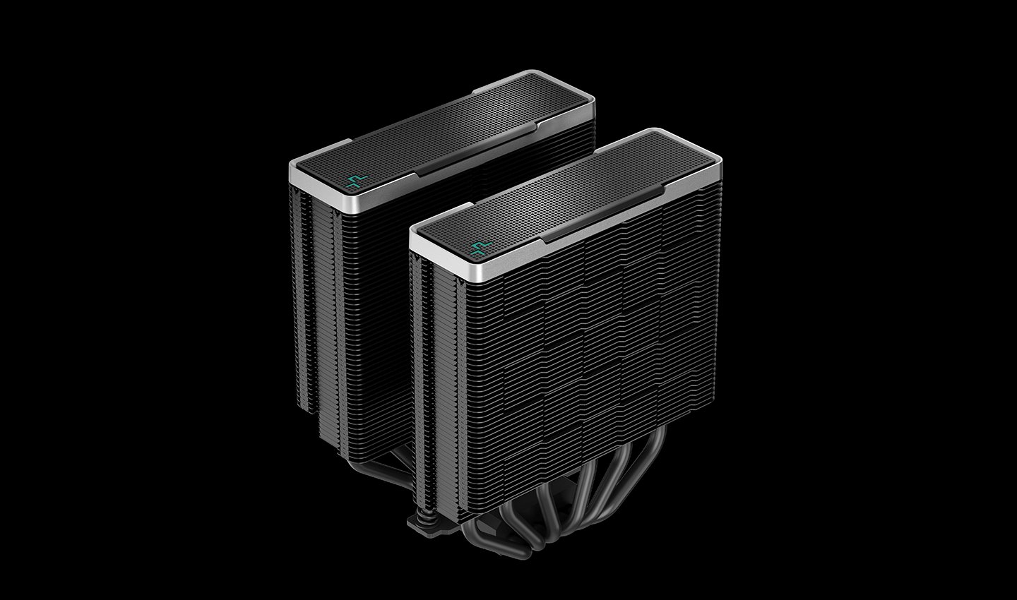 Охладител за процесор DeepCool AK620 Zero Dark Dual-Tower CPU Cooler
