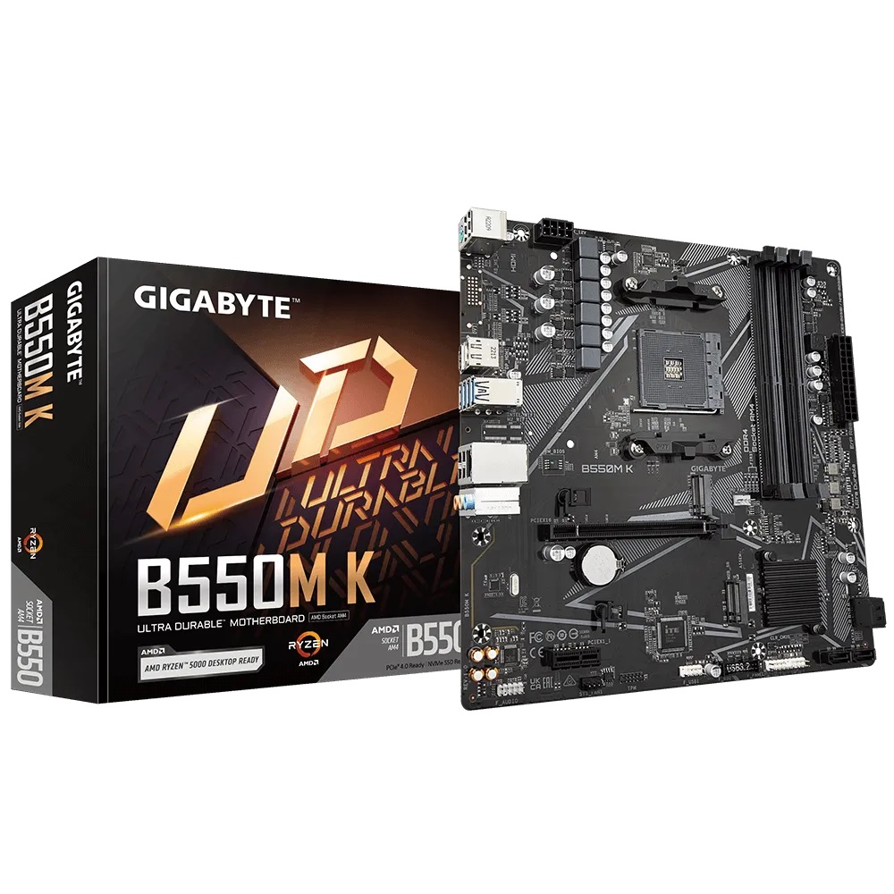 Дънна платка Gigabyte B550M K AM4