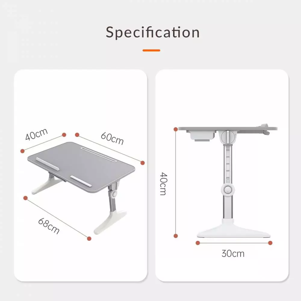 Orico бюро за лаптоп Laptop Desk - LRZ-64-GY
