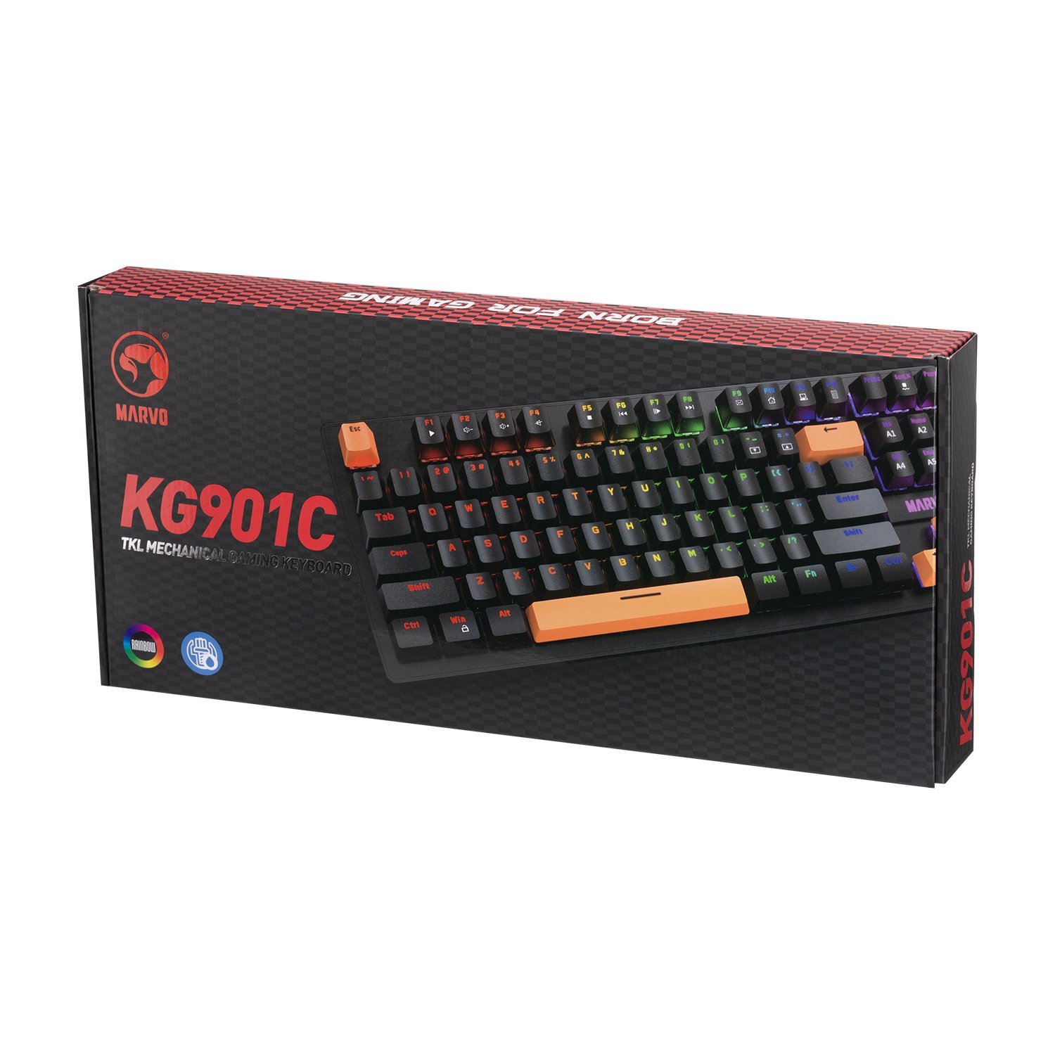 Геймърска клавиатура Xtrike ME KG901C Blue Switch TKL