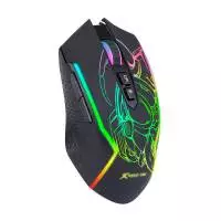 Геймърска мишка Xtrike ME GM-327 - 8000dpi, RGB, programmable