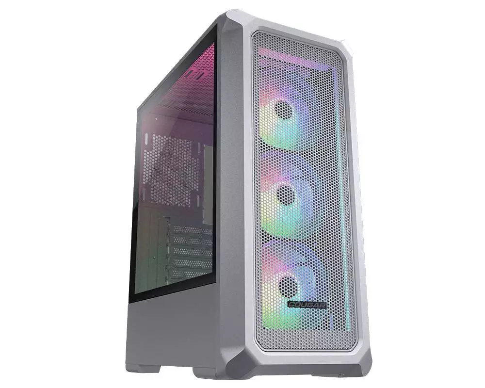 Кутия COUGAR Archon 2 Mesh RGB White Mid-Tower Case - CG385CC500002