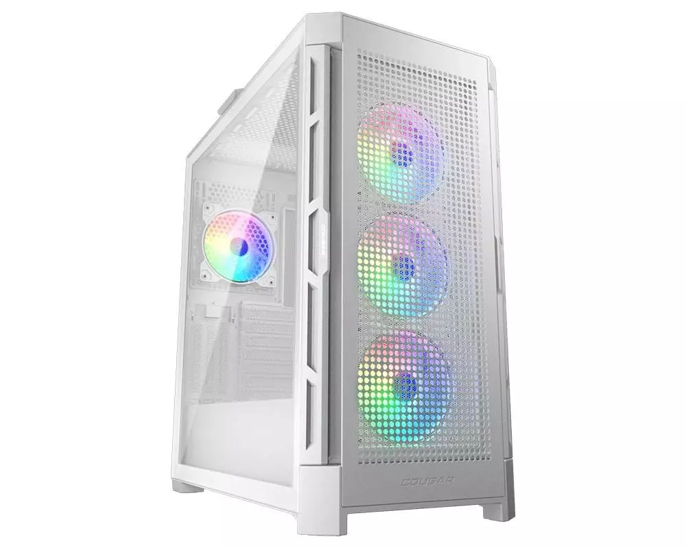 Кутия COUGAR DUOFACE PRO RGB White Mid-Tower