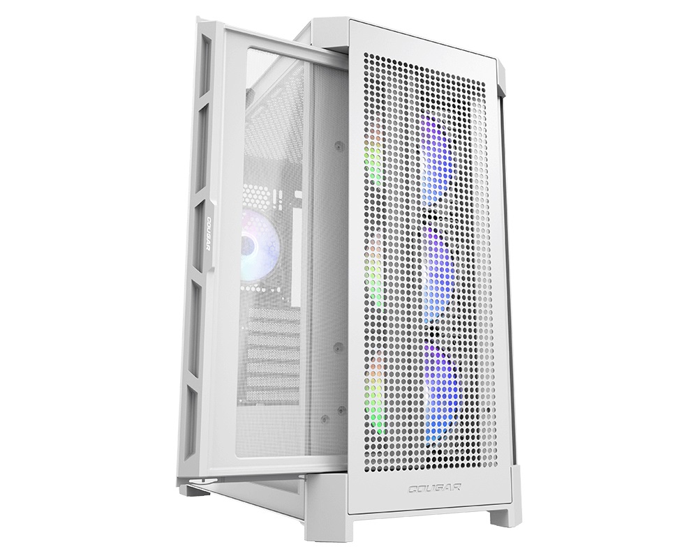 Кутия COUGAR DUOFACE PRO RGB White Mid-Tower